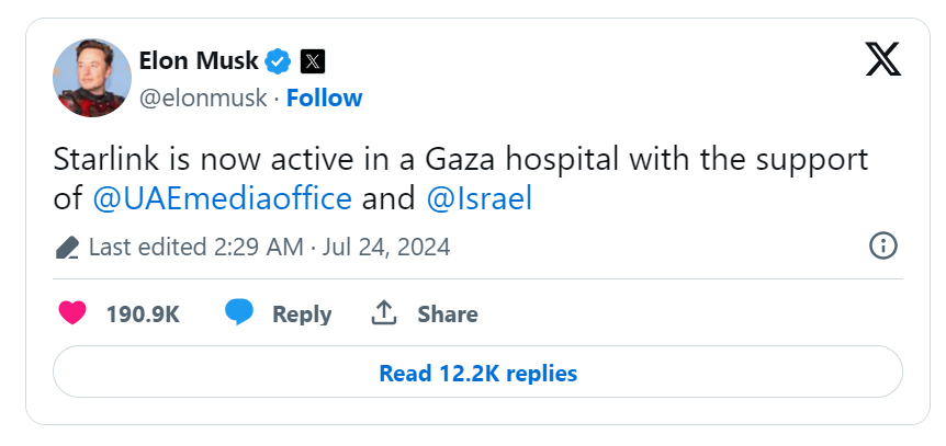 Gaza hospitals go online after five months 