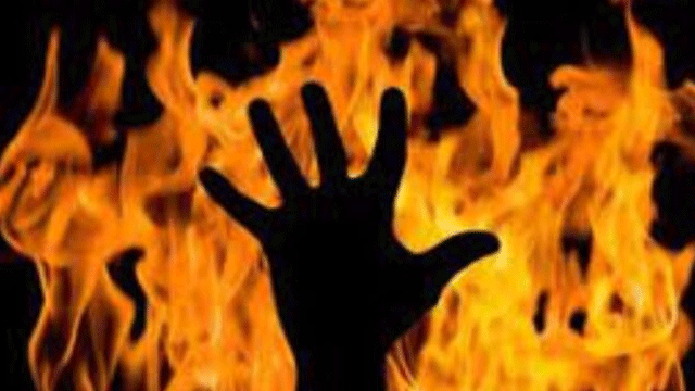 Teen burnt alive over land dispute