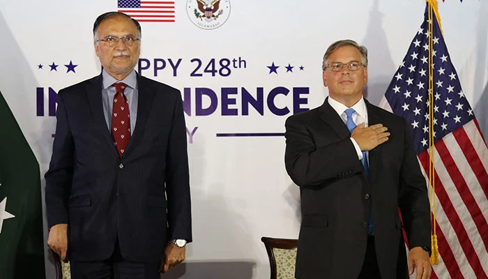 Pakistan-US relations on way to improvement: Donald Blome