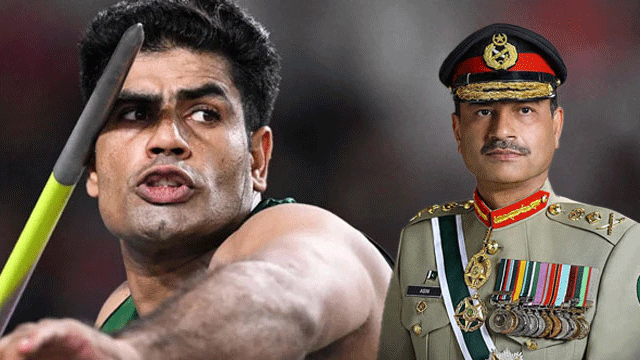 COAS Asim Munir to host reception for Olympian Arshad Nadeem