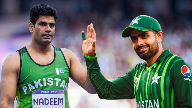Here is what Babar Azam said to Arshad Nadeem