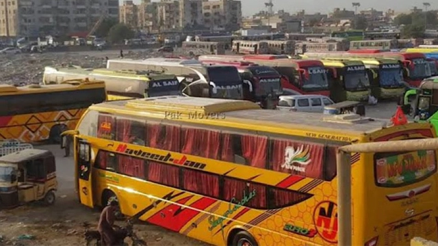 Bus terminals to be relocated in Karachi