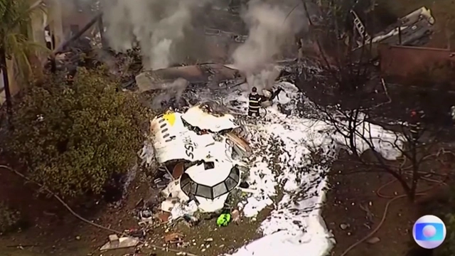 Video of plane crash in Brazil’s Sau Paulo goes viral