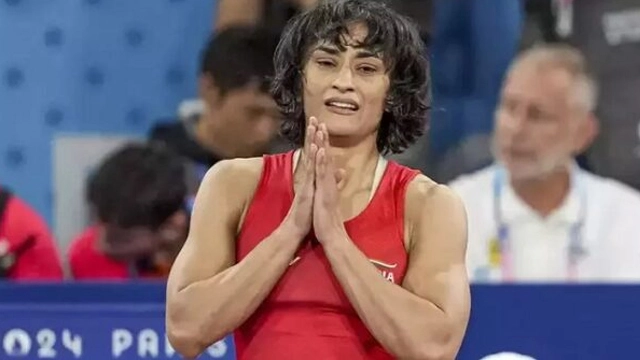 India’s Vinesh Phogat disqualified hours before Olympics gold medal match