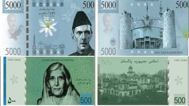 SBP unveils potential designs for new currency notes