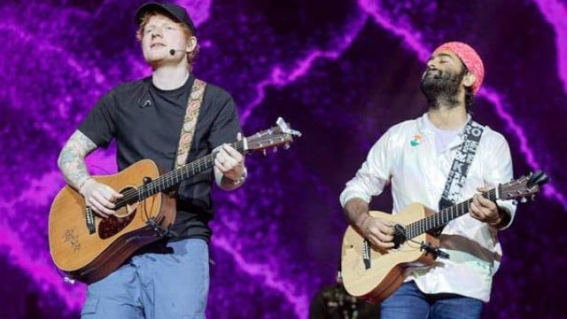 Arijit Singh and Ed Sheeran’s historic London performance wins hearts of fans
