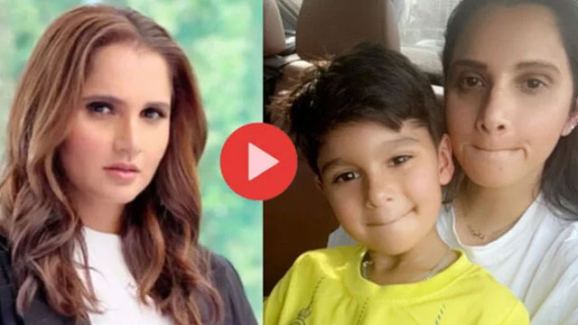Izhan started following footsteps of Sania Mirza; video goes viral