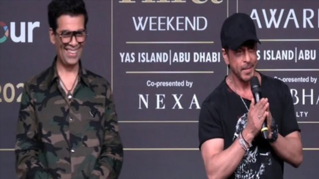 WATCH: Shah Rukh Khan roasts Karan Johar during a show