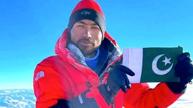 Pakistan’s Sirbaz Khan makes history to scale all 14 world highest mountains