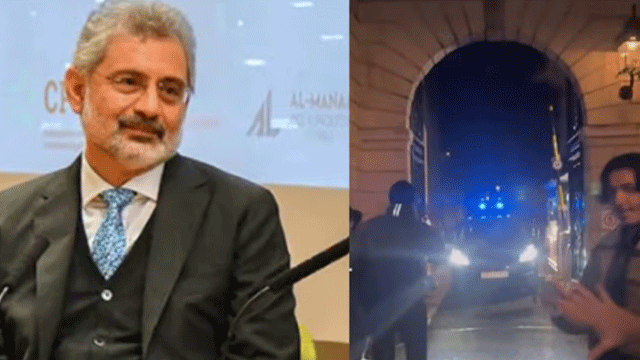 Former CJP Isa ‘heckled’ by PTI protesters in London