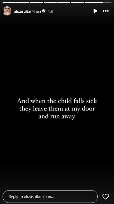 Aliza Sultan takes a dig at former husband Feroze Khan