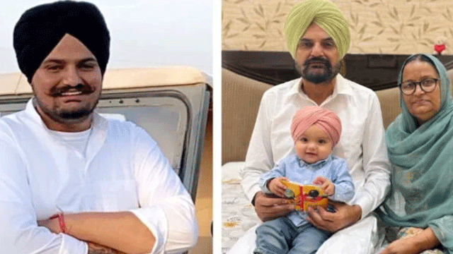 Sidhu Moosewala’s parents reveal face of his baby brother