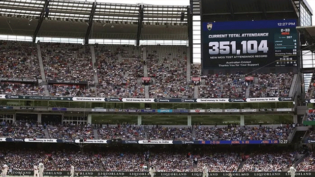 MCG breaks 87-year-old attendance record during India-Australia Boxing Day Test