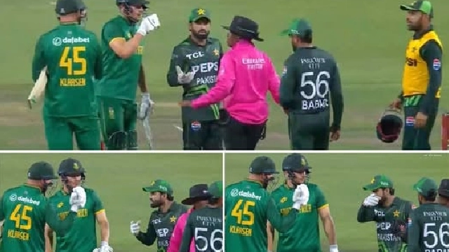 Watch: Rizwan, Klaasen involve in verbal spat