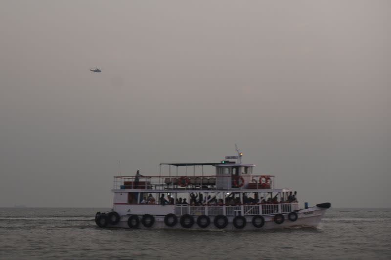 Naval vessel hits passenger boat killing 13 off Mumbai