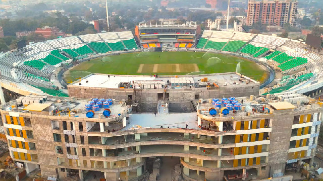 PCB terms Gaddafi Stadium’s upgrade as World record for completion time
