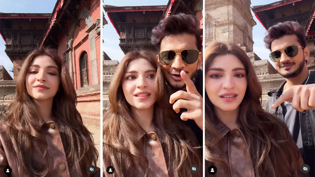 Watch: Kinza Hashmir, India comedian share hilarious reel