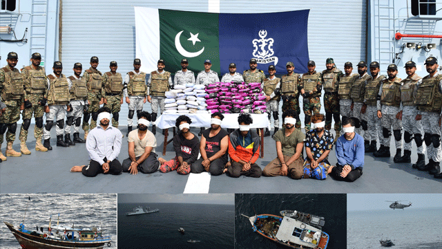 PM Shehbaz pays tribute to Navy for successful drug operation in Arabian Sea