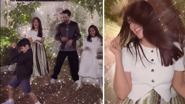 Ayeza Khan, Danish Taimur’s dance with their kids goes viral