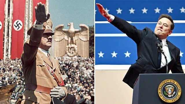 Elon Musk slammed over Nazi salute