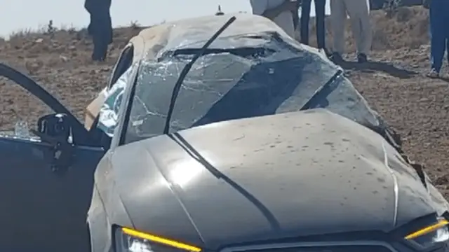 Track marshal dies in car accident at Karachi Hub rally