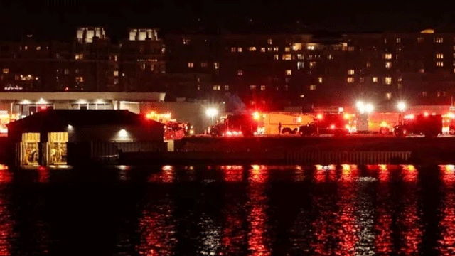 Passenger plane collides with US military helicopter at Washington airport