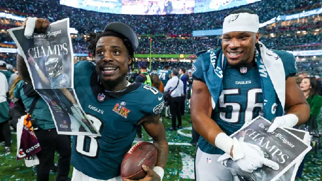 Philadelphia Eagles thrash Kansas City Chiefs to win Super Bowl