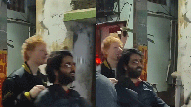 WATCH: Arijit Singh takes Ed Sheeran on a scooter ride in his hometown