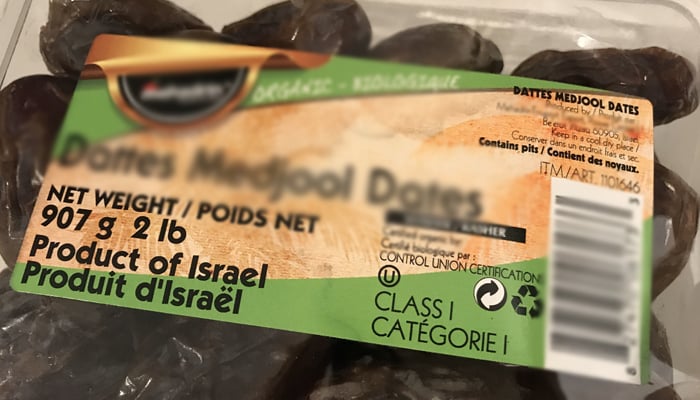 Boycott of Israeli dates intensifies