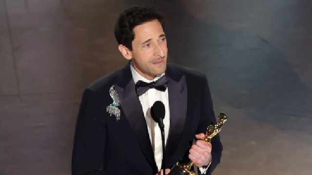 Oscars 2025: Adrien Brody wins best actor award second time