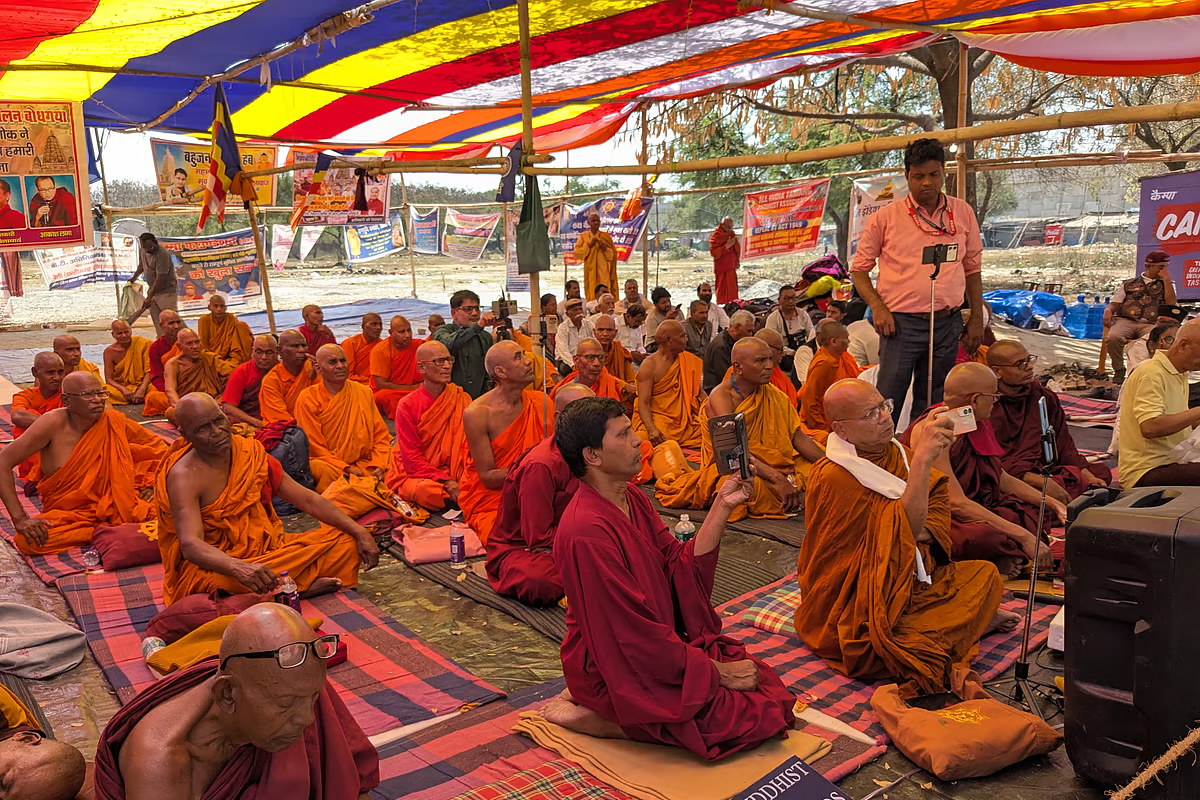 Buddhism’s holiest site erupts in protests over Hindu ‘control’