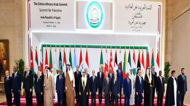 Arab leaders back Egypt’s $53bn plan to rebuild Gaza