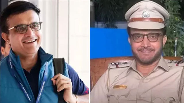 Ex-Indian cricketer Sourav Ganguly has joined police?