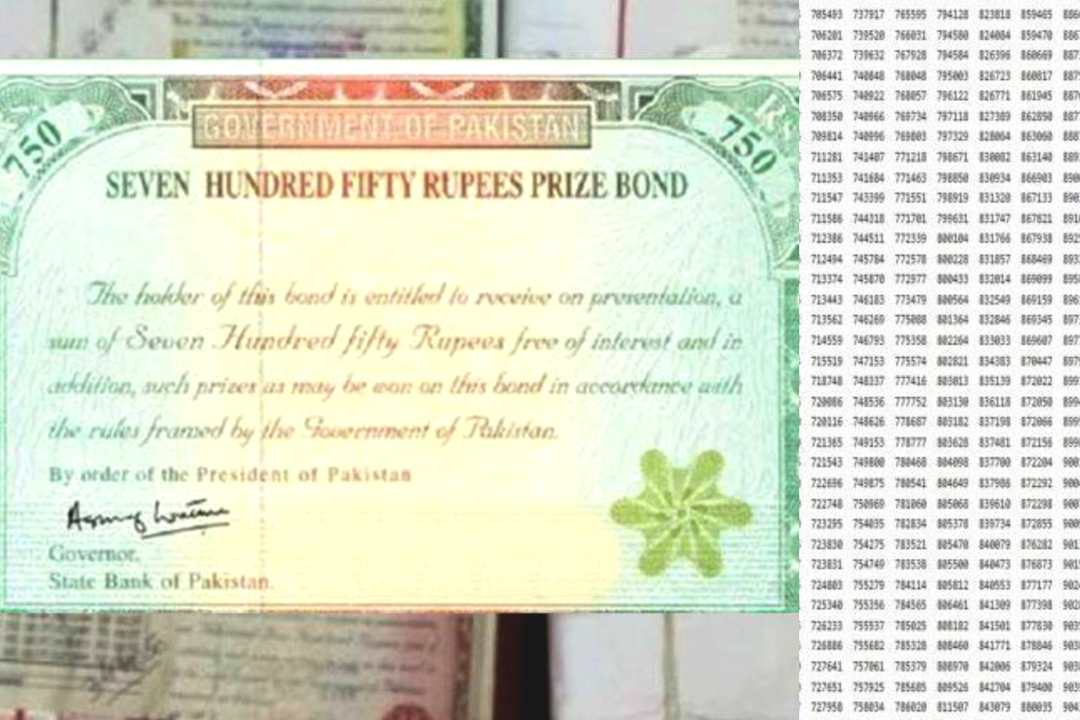Check the full winners list for 750 Prize Bond – April 2025