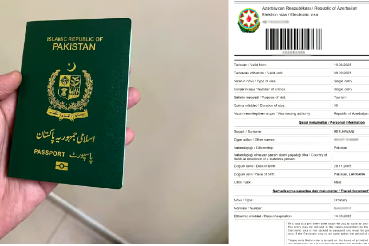 Azerbaijan visit visa fee update in Pakistan – April 2025