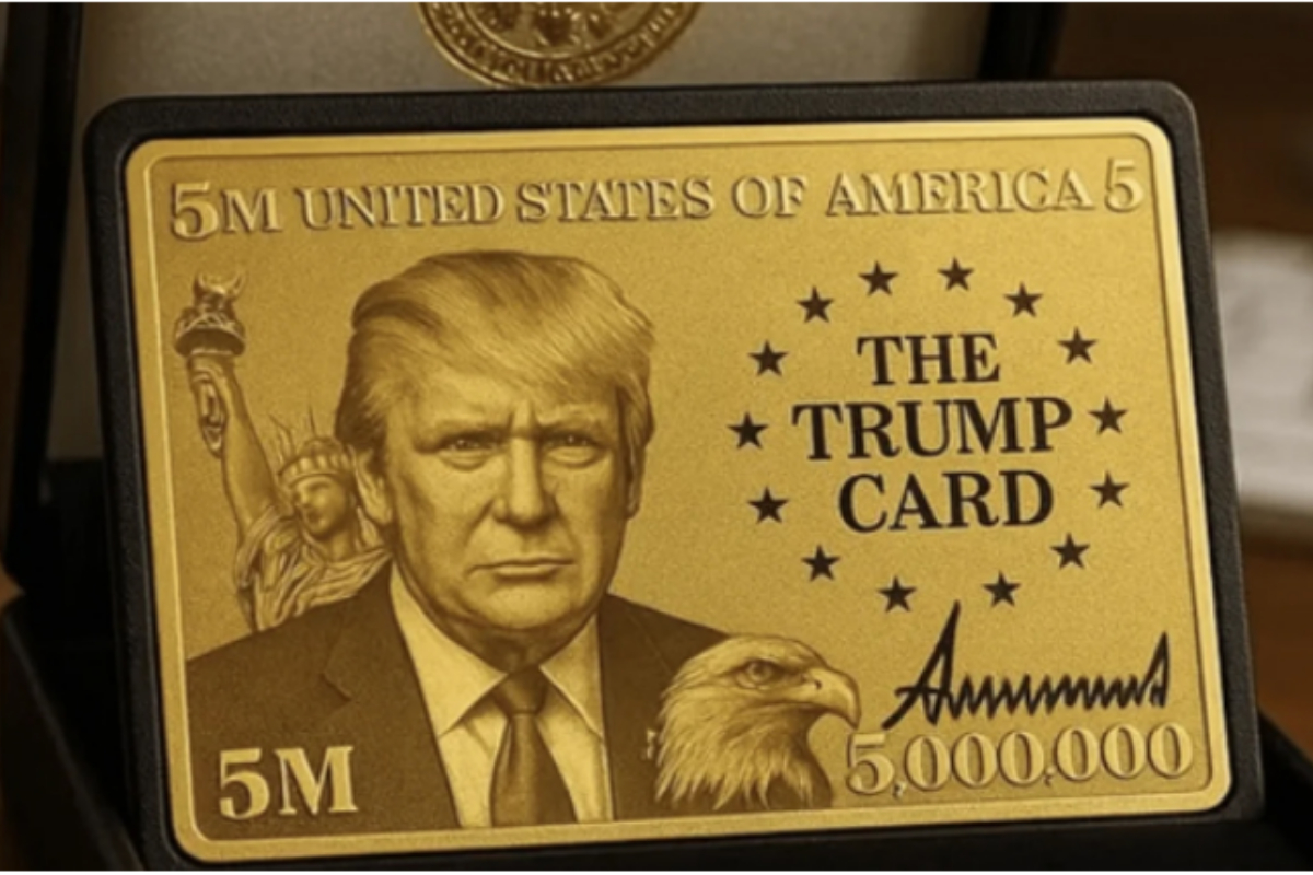 Trump launches Golden Card for wealthy foreigners