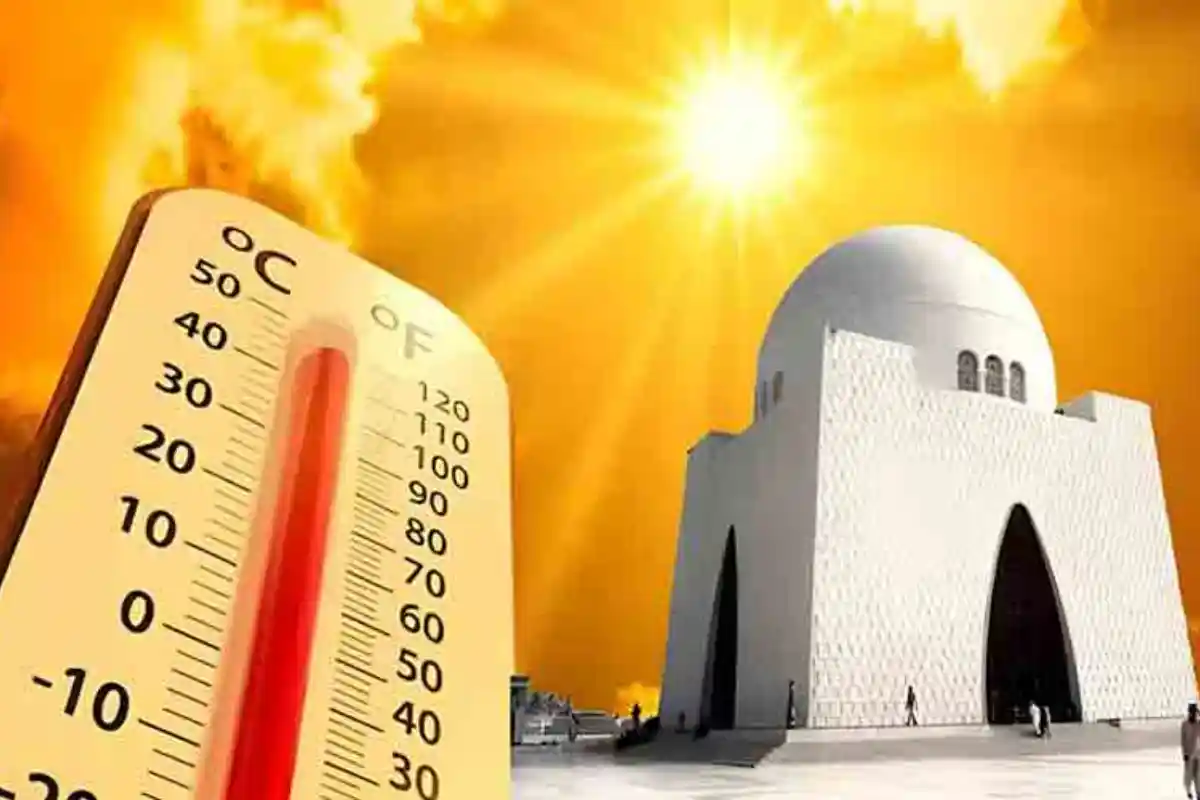 Hot and humid weather forecast for Karachi today