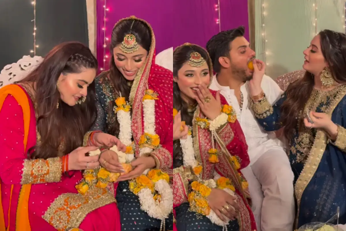Aiman Khan, Minal Khan Brother’s Wedding Festivities Begin with Joyful Mayun Event