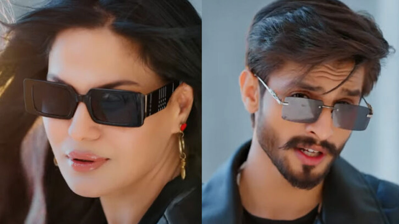 Veena Malik makes musical comeback in video with Saim Uzair