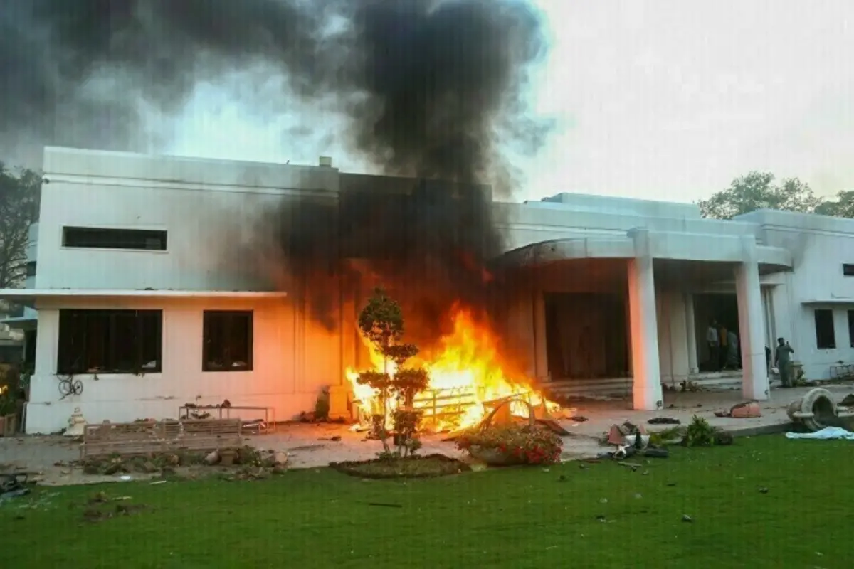 PTI members indicted over Jinnah House attack
