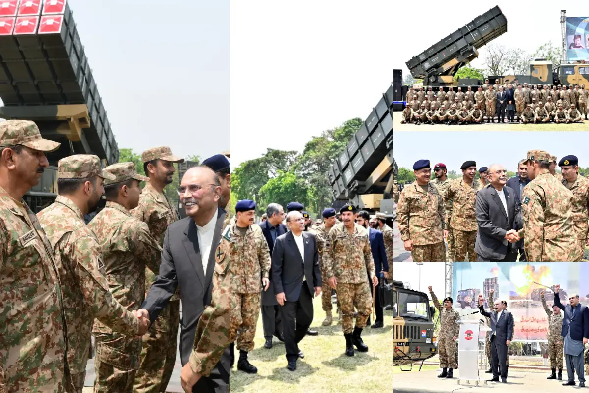 President visits Gujranwala cantonment, praises Armed Forces