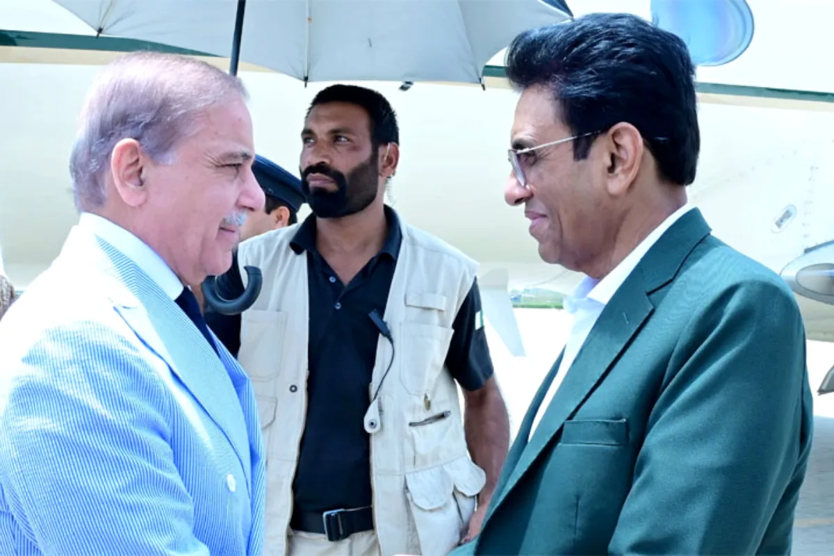 PM Shehbaz reaches Karachi for one-day official visit