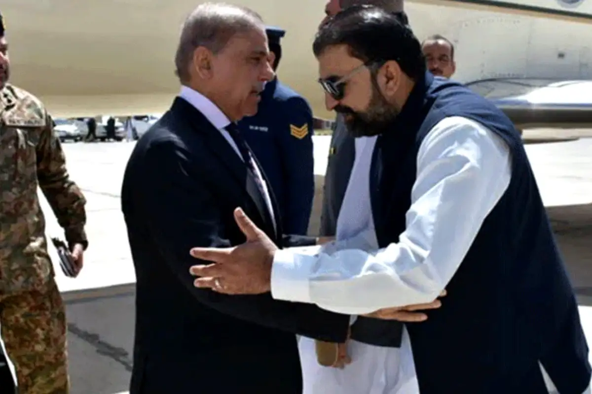Shehbaz Sharif reaches Quetta to discuss law and order in Balochistan