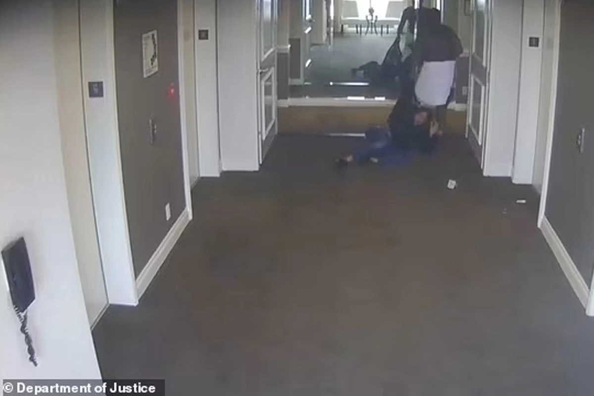 Shocking Hotel Video of Diddy Assaulting Cassie Ventura Shown in Court as She Testifies Against Him