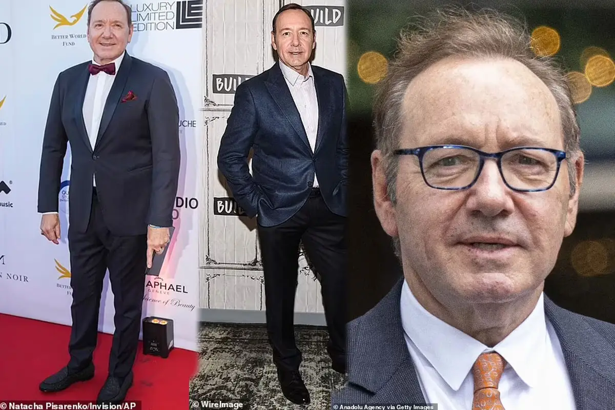 What has Kevin Spacey done to his face?