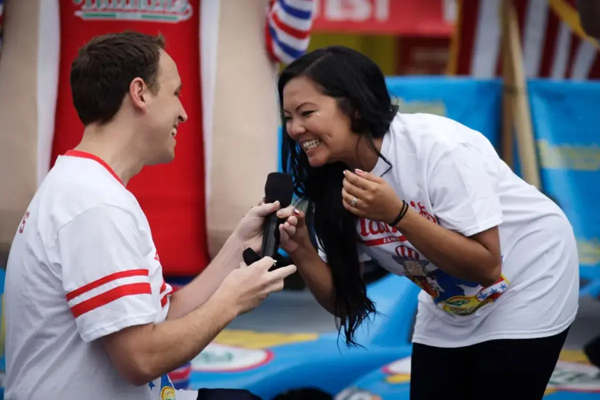 Who is Neslie Ricasa? All about Joey Chestnut’s ex-fiancée