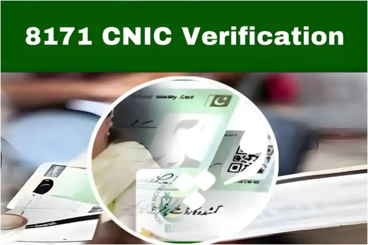 How to Verify Your CNIC for BISP & Ehsaas 8171 Payments
