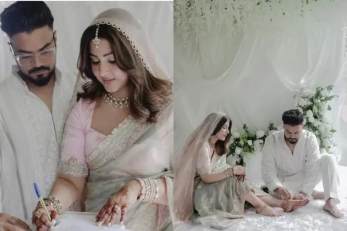 Hina Khan Marries Longtime Love Rocky Jaiswal in Private Ceremony: See Photos