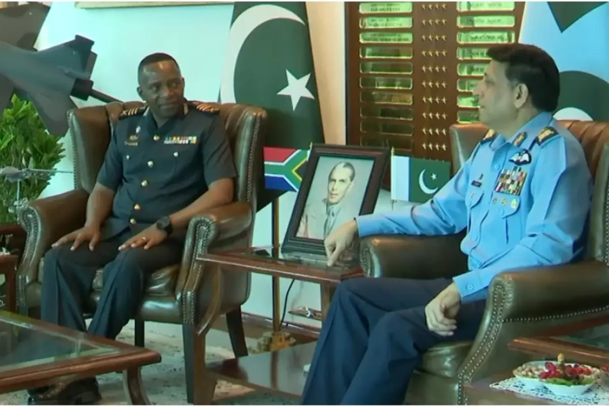 SA Air Chief Meets PAF Chief, Discuss Defence Cooperation