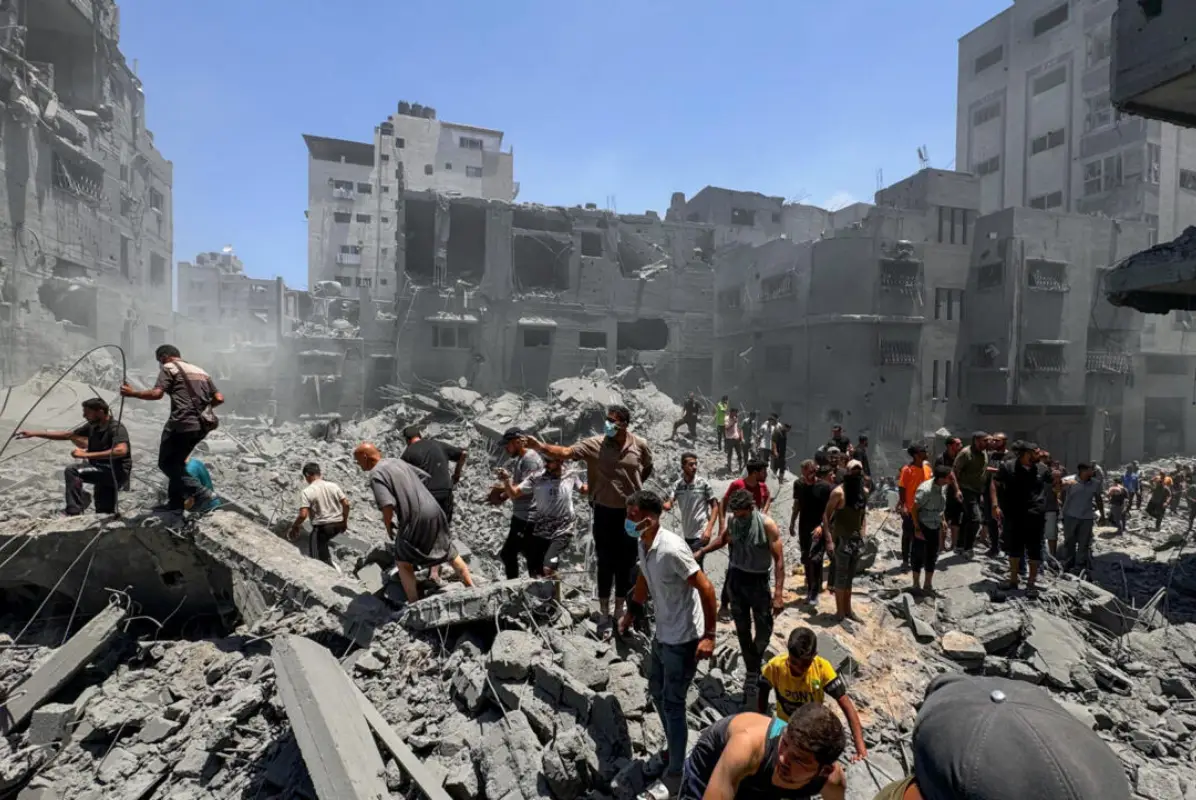 Israeli Strikes on Gaza Claims 95 More Lives, Death Toll Surpasses 56,000